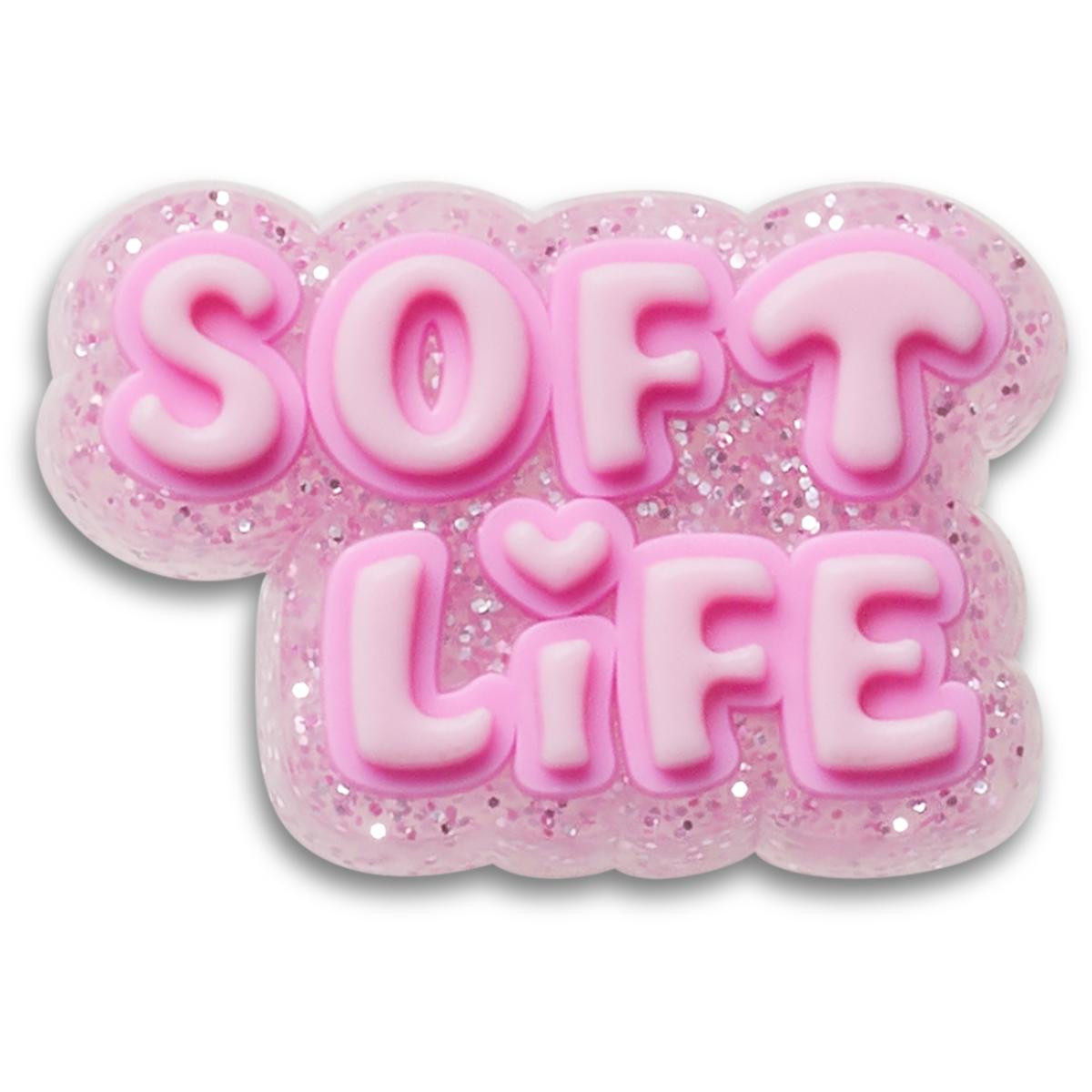 Jibbitz Crocs Tiny Pink Soft Life - imagine 6
